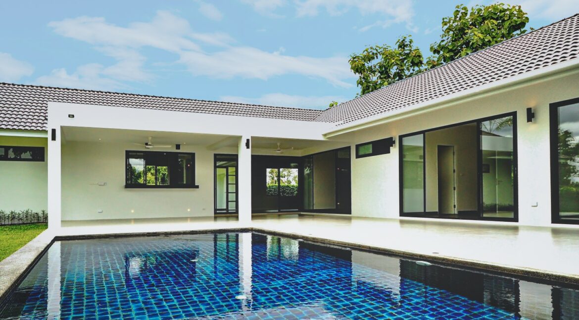 house for sale in Chiang Mai with swimming pool