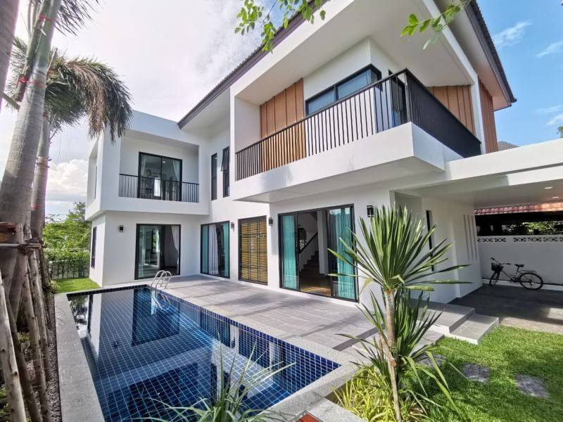 Brand New And Modern Four Bedroom Pool House For Sale