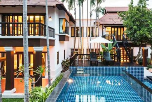 Luxury Pool villa Lanna Thai style with fully furnished