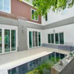 Pool villa for rent in gated community near Town
