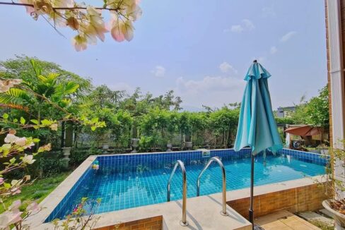 mountain view pool villa for rent in Chiang Mai City